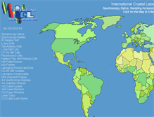 Tablet Screenshot of internationalcrystal.net